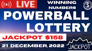 Powerball Lottery Dec 21 2022 – Next Estimated Jackpot Prize $158 Million