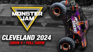 Monster Jam Cleveland 2024 - Show 4 FULL SHOW 4K 60FPS