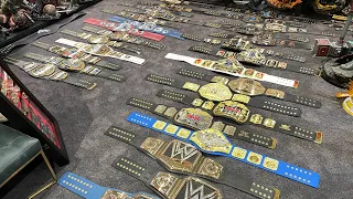 WWE Belt collection huge!