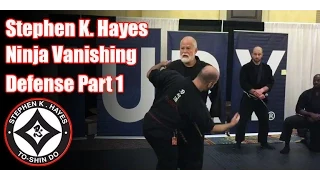 Grand Master Stephen K. Hayes: Ninja Vanishing Defense Part 1