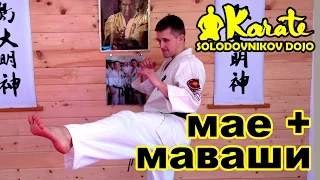 Мае гери + Маваши | Mae Geri + Mawashi | Kyokushinkai karate | MMA | Martial arts