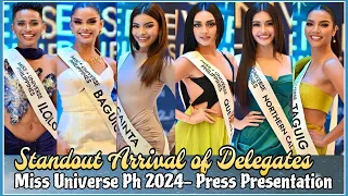 STANDOUT ARRIVAL of Miss Universe Philippines 2024 (Miss Quezon Province, Taguig & Iloilo)