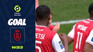 Goal Marshall MUNETSI (10' - SdR) STADE DE REIMS - ESTAC TROYES (4-0) 22/23