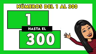 ✅Números del 1 al 300 en letras en español  | Spanish Numbers 1 - 300