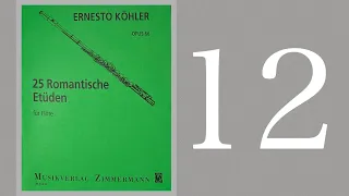 Kohler / 25 Romantic etudes No.12 ~Hand in Hand~