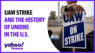 UAW strike and the history of union work stoppages in the U.S.