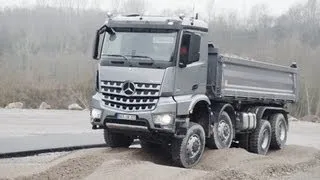 Mercedes-Benz Arocs 8x8 Off-Road Test