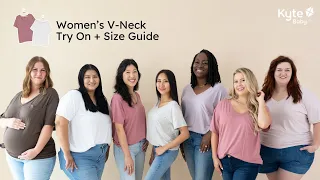 Kyte Baby V-Neck T-Shirt Try-On Haul