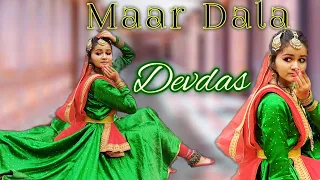 Maar Dala | Devdas | Tribute to Madhuri Dixit | International Dance Day | Kathak Choreography |