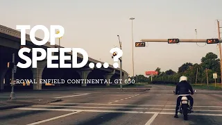 How fast can it really go? | Continental GT 650 | Highway and Top Speed POV | 4K GoPro Hero Black 9