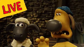 🔴LIVE: Fun on the Farm | 1 HOUR | Shaun The Sheep 🐑 Cartoons for kids