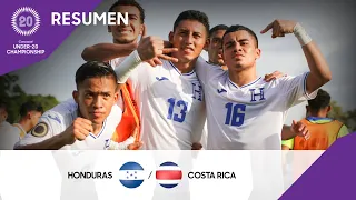 Campeonato Sub-20 de la Concacaf 2022 | Resumen | Honduras vs Costa Rica