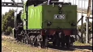 Australian Steam: K190 South Gippsland Railway January 1996