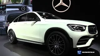 2020 Mercedes Benz GLC 300 Coupe - Exterior Interior Walkaround - Debut 2019 NY Auto Show