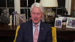 President Bill Clinton - 10th anniversary of the National Park Service site at his birthplace home