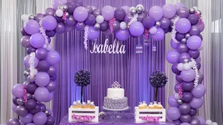 Purple Theme | Lavender Princess | Cats Eye Event Planners