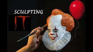 Pennywise Sculpture | Modeling & Painting | Timelapse - IT Chapter 1 & 2