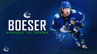 Canucks Agree to Terms with Brock Boeser