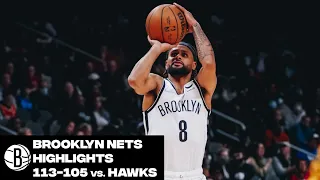 Brooklyn Nets Highlights vs. Atlanta Hawks | 12/10/21