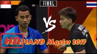 Love badminton |  Badminton Highlights - Tommy SUGIARTO vs Kantaphon WANGCHAROEN #ThailandMaster201