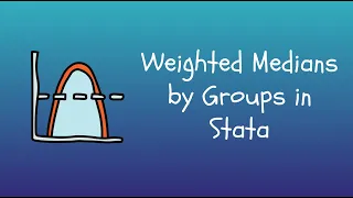 Creating Weighted Group Median in Stata