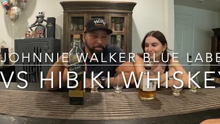 YouTube Whiskey review: Johnnie Walker blue vs Hibiki Whiskey