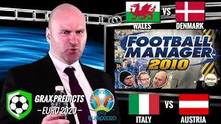 Grax Predicts Euro 2020 KNOCKOUTS | Wales vs Denmark, Italy vs Austria