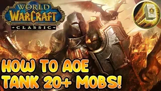 Classic WoW: Prot Paladin AOE-Farming/Grinding/Leveling