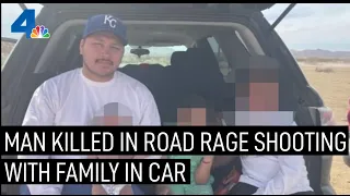 Man Fatally Shot in Victorville While Family Was in the Car | NBCLA