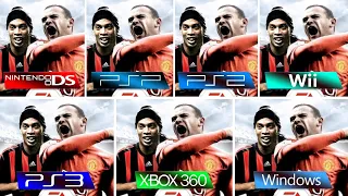 FIFA 09 (2008) DS vs PSP vs PS2 vs Wii vs PS3 vs XBOX 360 vs PC (Which One is Your Favorite?)