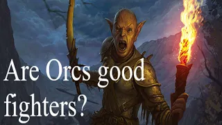 Are Orcs good fighters?