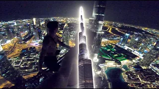 Burj Khalifa Crane Mission (Dubai Raw POV)