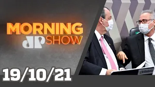 RACHA NA CPI / EDUARDO BOLSONARO DE SHEIK  - MORNING SHOW - 19/10/21