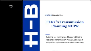 FERC Transmission Rulemaking Overview Insights