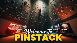 We Tried Bowling, Rock Climbing, and Delicious Milkshakes at PINSTACK!