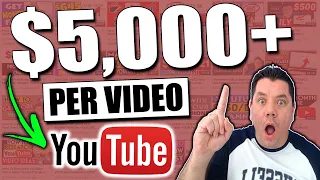 Come guadagnare $ 250-$ 5.000 per video con la sponsorizzazione di YouTube anche come piccolo c...