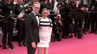 Paul Bettany and Jennifer Connelly on the red carpet for the Premiere of Solo: A Star Wars Story in