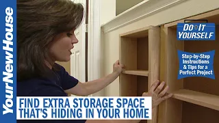 How to Find Hidden Storage Space in Your Home - Do It Yourself