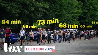 What long voting lines in the US really mean | 2020 Election