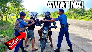 SA CHECKPOINT  PA TALAGA NG PULIS NAG AWAY | JASON TESORERO |