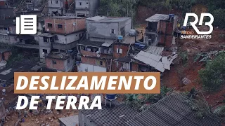 CHUVAS causam DESLIZAMENTOS em SP ; VEJA VÍDEO