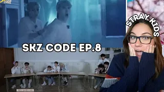 They're all Such Scaredy-cats!! | "슼케어리 나잇 #1｜ [SKZ CODE] Ep.08" Stray Kids Reaction