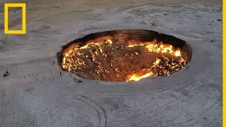 Te mostramos la "Puerta al Infierno" de Turkmenistán | National Geographic en Español