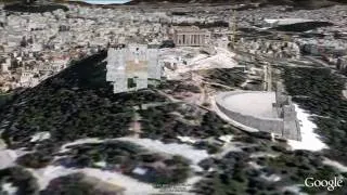 3D Athens in Google Earth