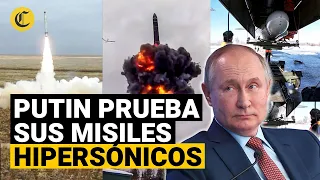 RUSIA probó sus MISILES HIPERSÓNICOS en medio del conflicto con UCRANIA