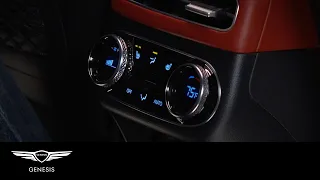 Rear Climate Control System | Genesis GV70 | How-To | Genesis USA