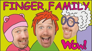 Finger Family | Jobs for Kids + MORE | Stories for Children | Steve and Maggie from Wow English TV