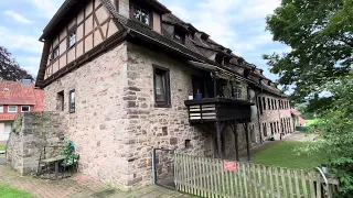 Das Kloster des Heiligen Modoaldus. Ein Besuch in Helmarshausen in Nordhessen. Teil 6: Die Kirche.