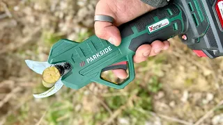 Cordless pruning shears PARKSIDE PAAS 20-Li B1