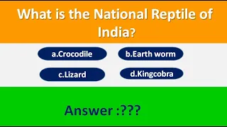 National Symbols Of India Quiz || MCQ On National Symbols Of India || National Symbols of India